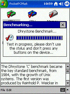 Pocket PC mark